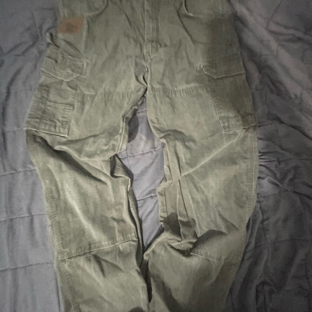 Men's Olive Cargo Pants